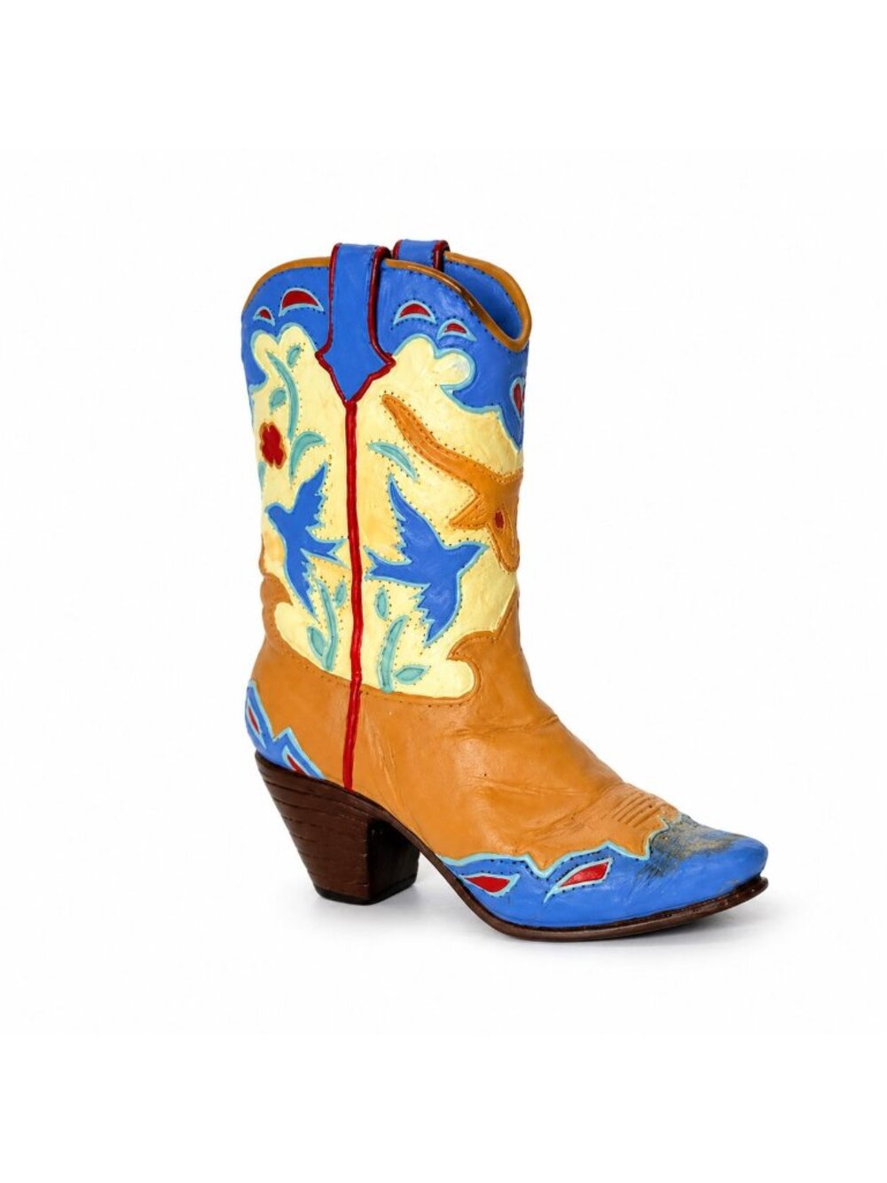 Just The Right Shoe Miniature Cowgirl Boot Figurine By Raine 1999 Western Decor
